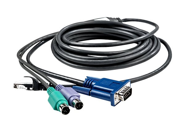 Avocent câble clavier / vidéo / souris (KVM) - 4.6 m