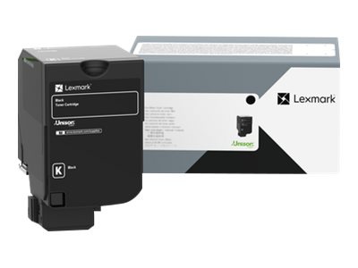 Lexmark - black - original - toner cartridge - LCCP