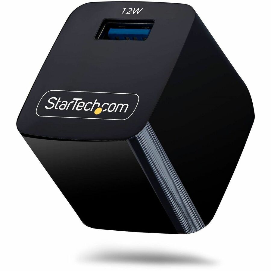 StarTech 12W One-Port USB-A Wall Charger, 1x USB-A, iPhone Pro/17/16, iPad,