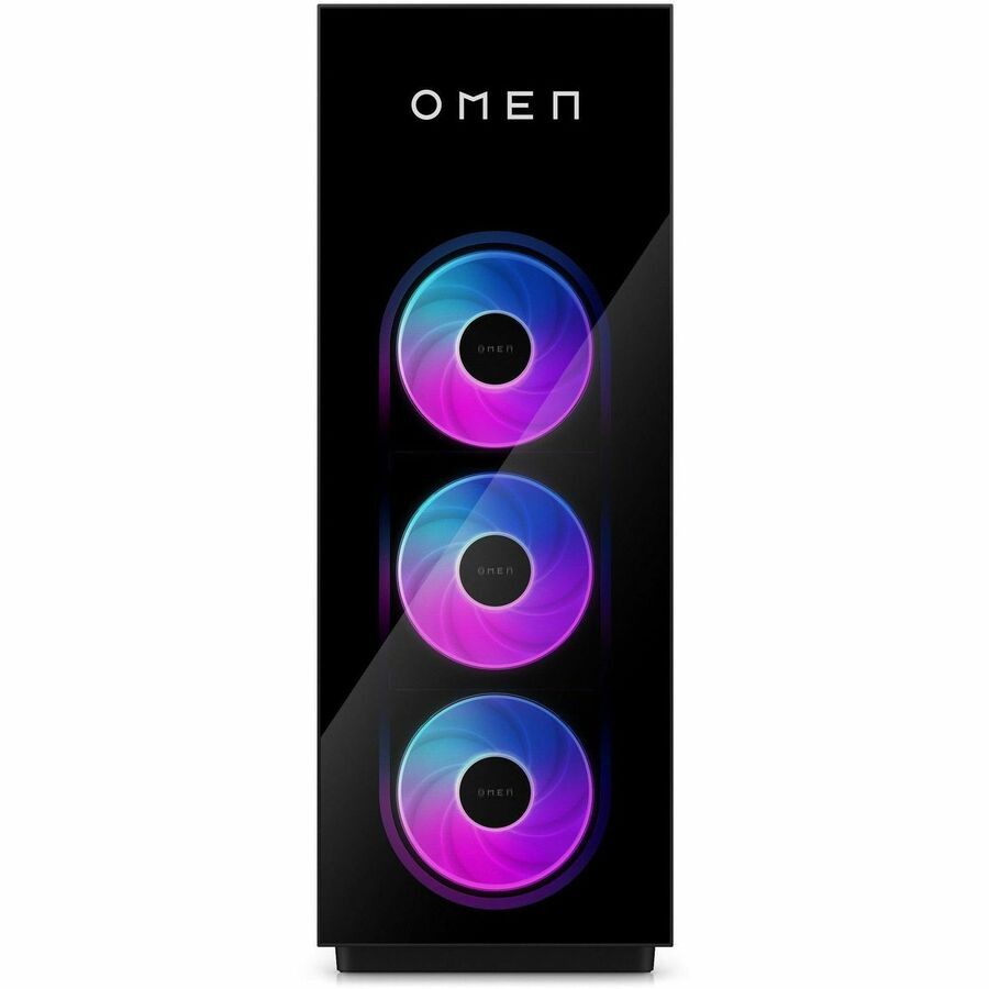 OMEN GT23-0000 GT23-0990m Gaming Desktop Computer - AMD Ryzen 9 9900X3D - 64 GB - 4 TB PCI Express NVMe 4.0 SSD - Shadow