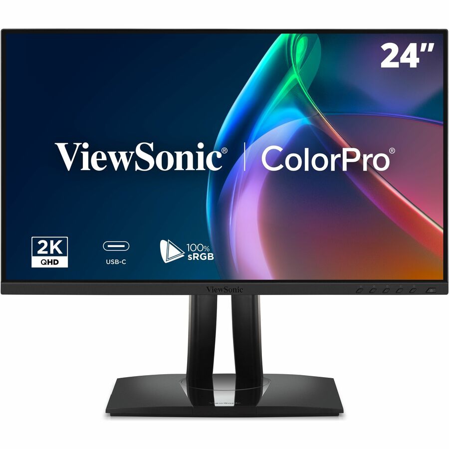 ViewSonic ColorPro VP2456a - 1080p Ergonomic IPS Monitor with Pantone Valid