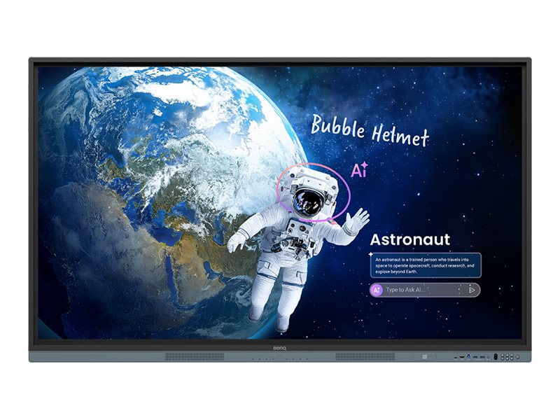 BenQ Board Master RM6505 RM05 Series - 65" LED-backlit LCD display - 4K - f