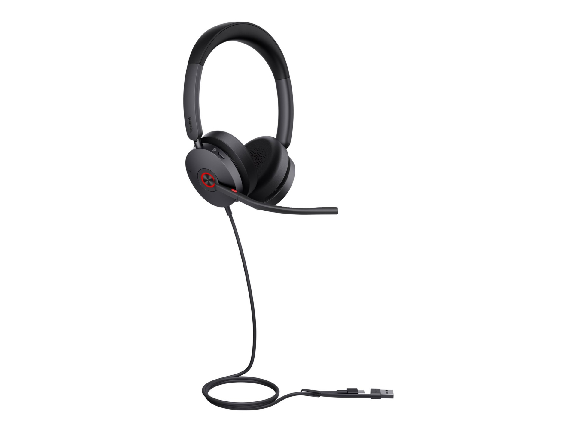 Yealink UH48 Dual - headset - USB-C, USB-A