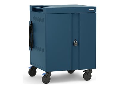 Bretford Cube cart - for 30 notebooks - topaz blue