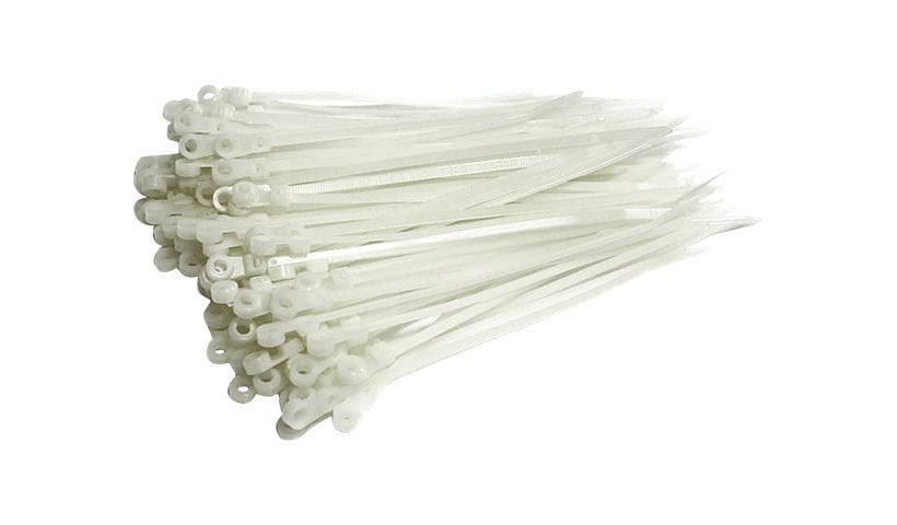 StarTech.com 6in Screw Mount Cable Ties 100 Pack