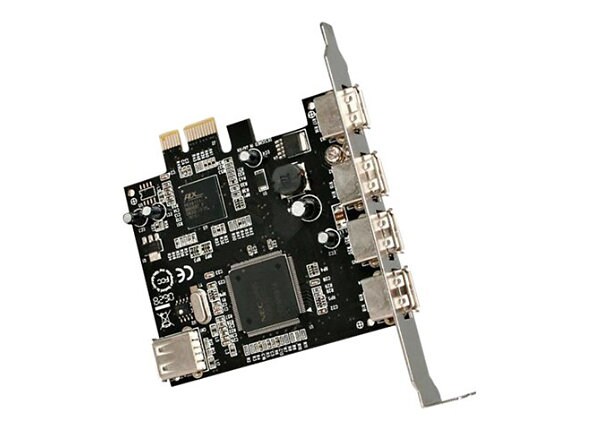 StarTech.com 5 Port PCI Express USB 2.0 Adapter Card