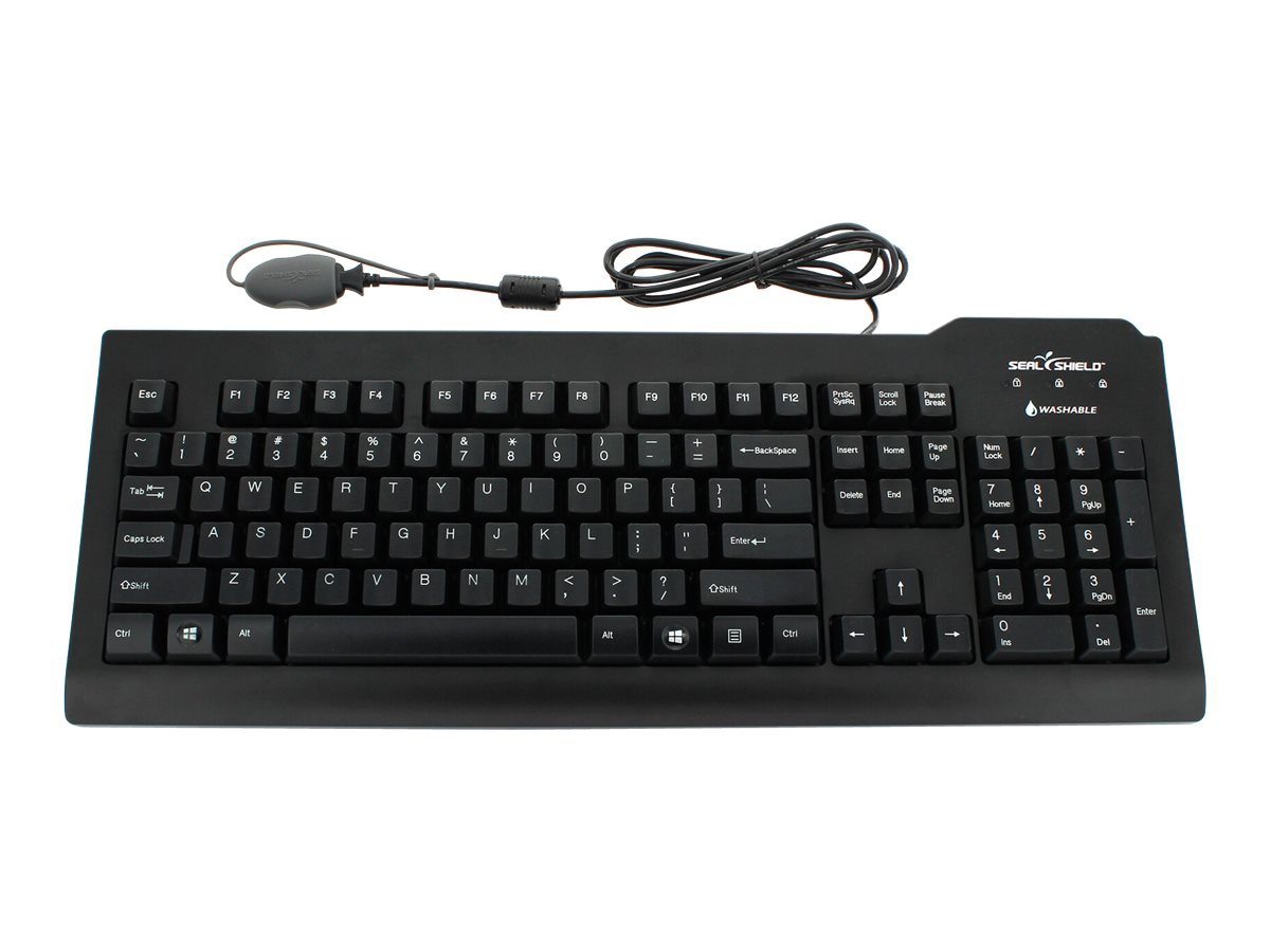 Seal Shield SEAL CLEAN - keyboard - QWERTY - US - black Input Device