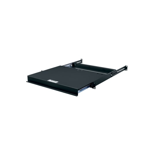 Middle Atlantic 1RU Sliding Rack Mount Shelf - 15.67in Depth - Black ...