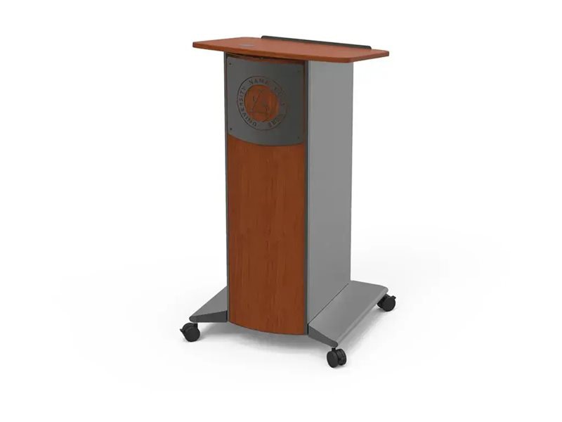Spectrum SLIM - lectern - rectangular - harvest maple