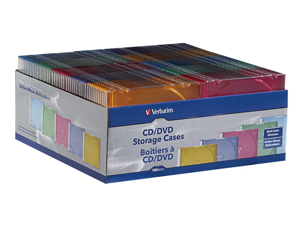 Verbatim storage CD/DVD slim jewel case