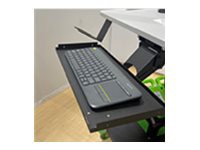 Newcastle Systems keyboard tray - adjustable, slide-out