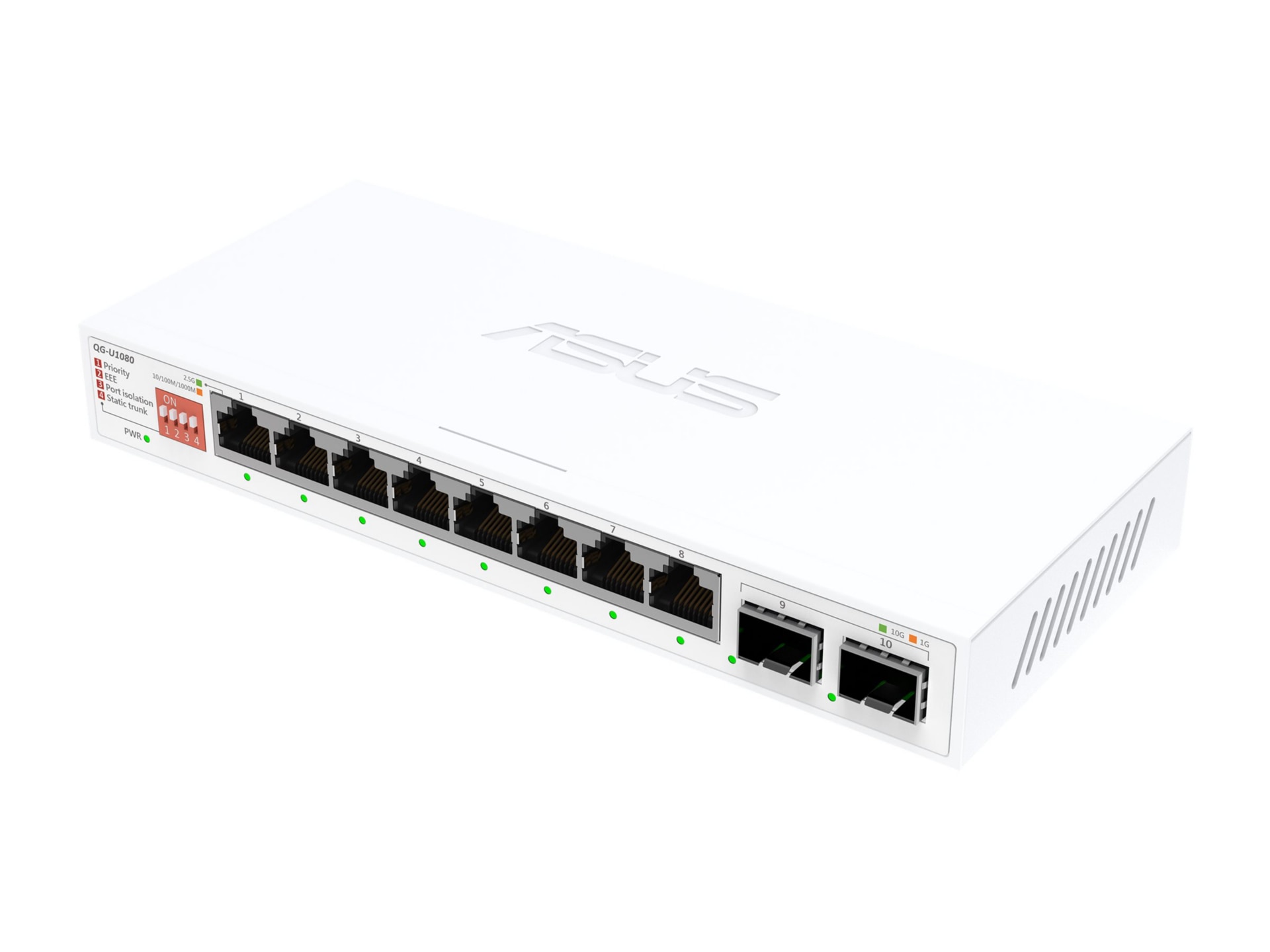 Asus QG-U1080 - switch - 8 ports - unmanaged