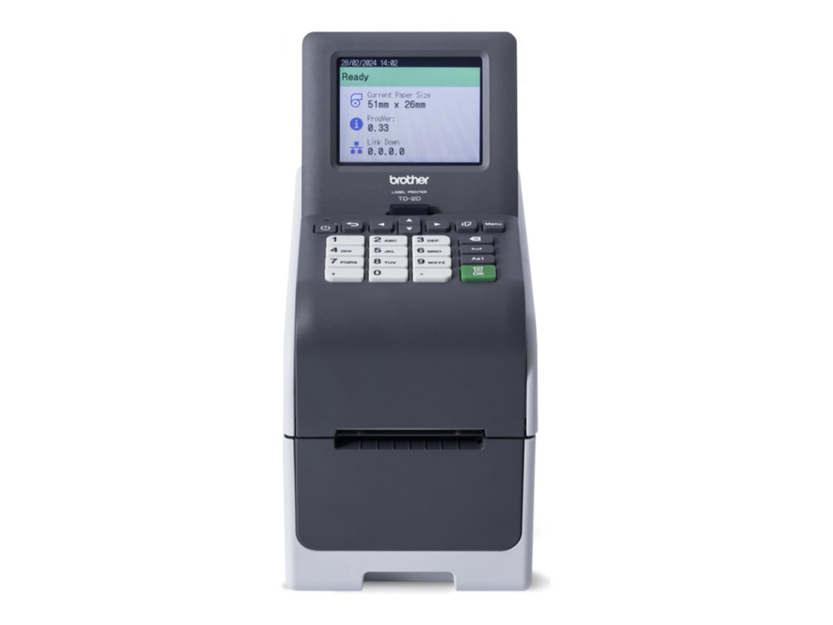 Brother TD-2350DSA300 - label/receipt printer - B/W - direct thermal
