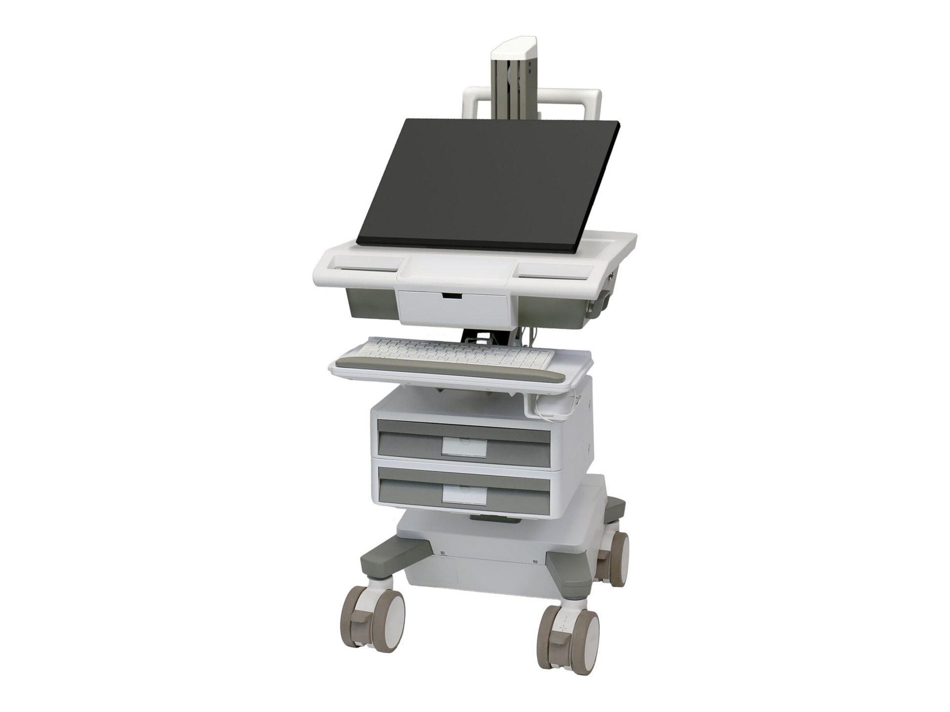Ergotron Mosaic cart - Electric Lift - for LCD display / keyboard / mouse /