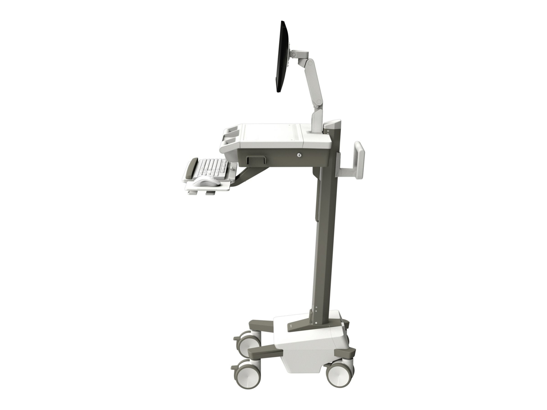 Ergotron Mosaic cart - Electric Lift - for LCD display / keyboard / mouse /