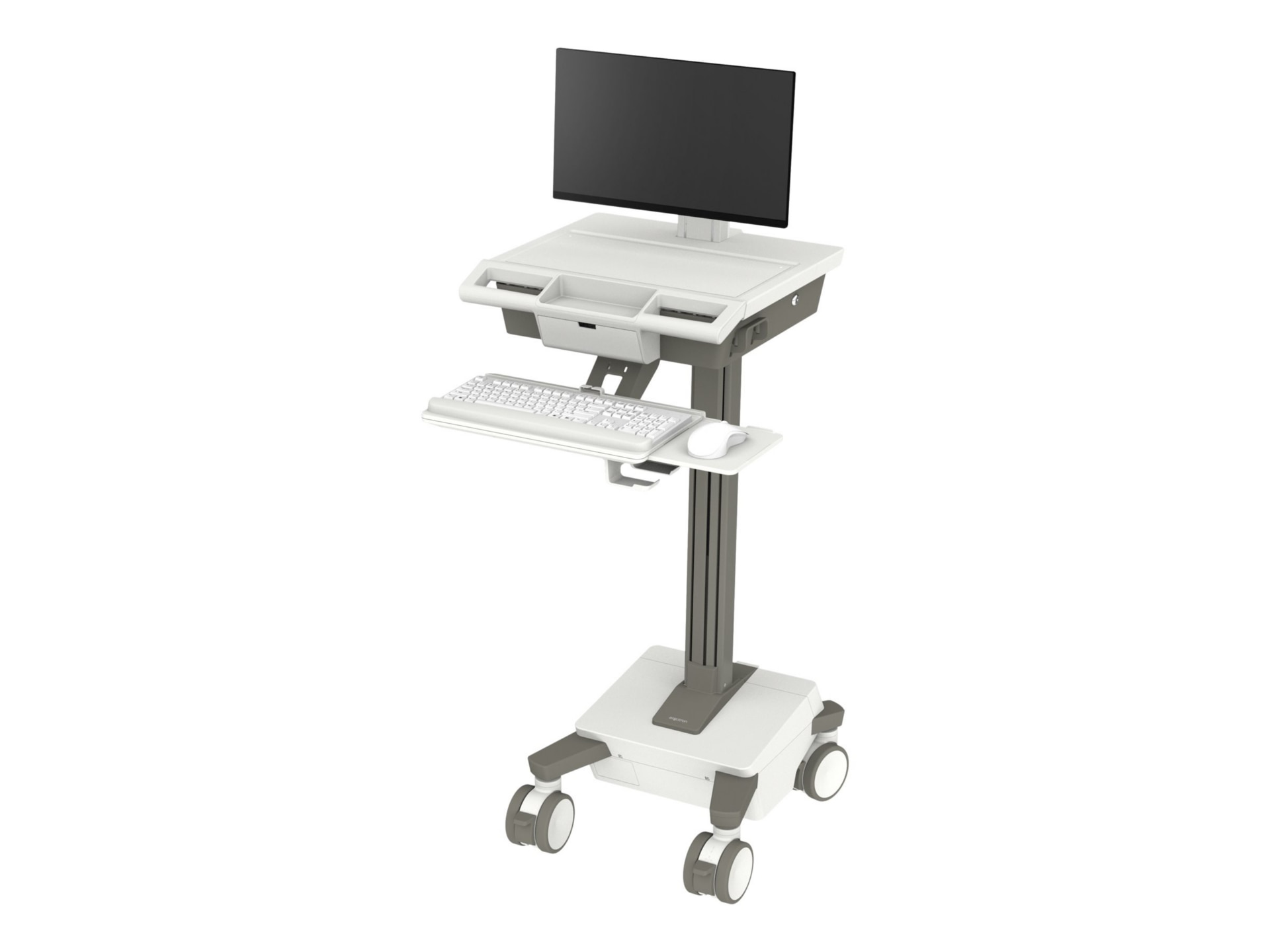 Ergotron Mosaic cart - Electric Lift - for LCD display / keyboard / mouse /
