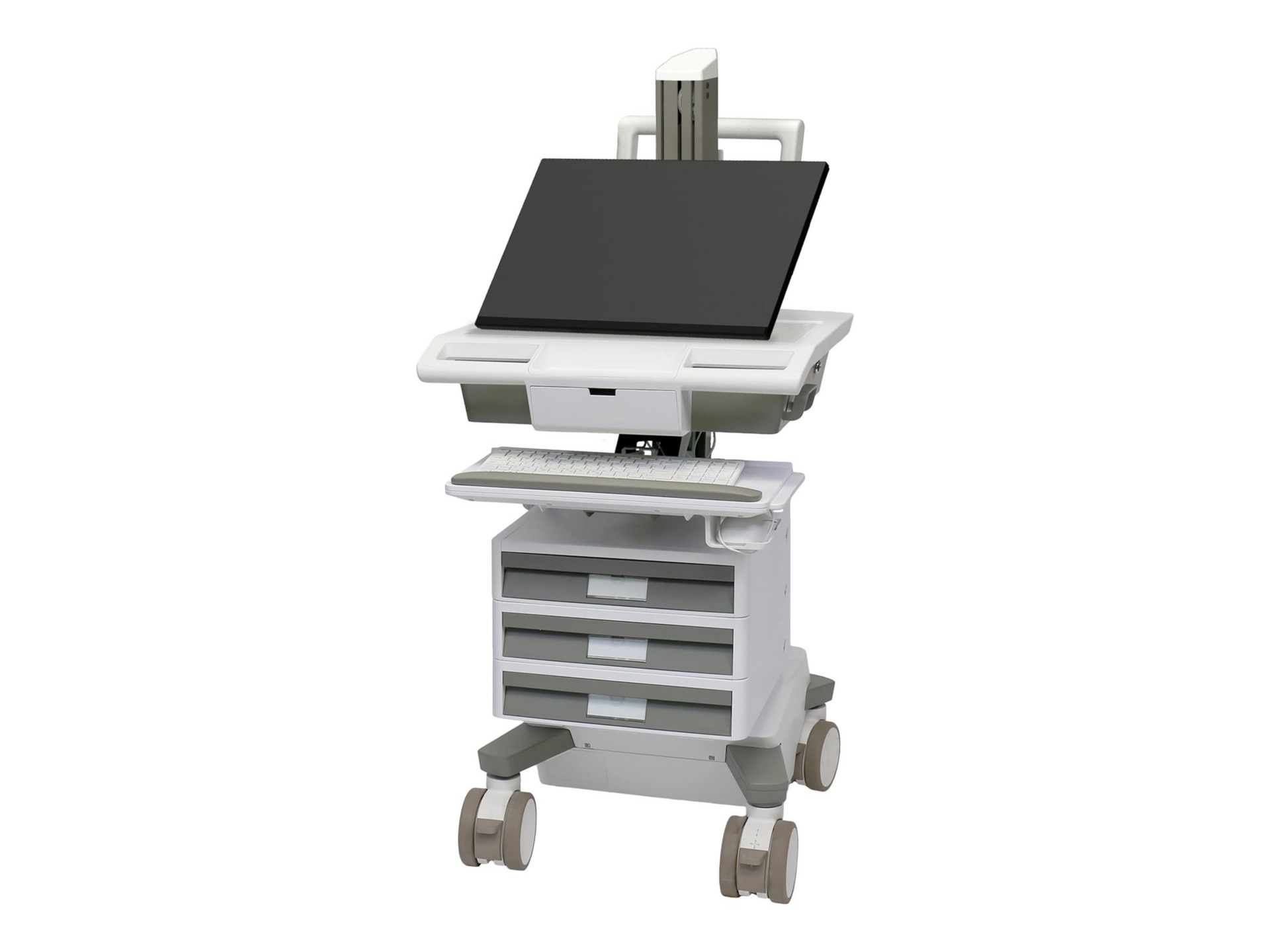 Ergotron Mosaic cart - Electric Lift - for LCD display / keyboard / mouse /