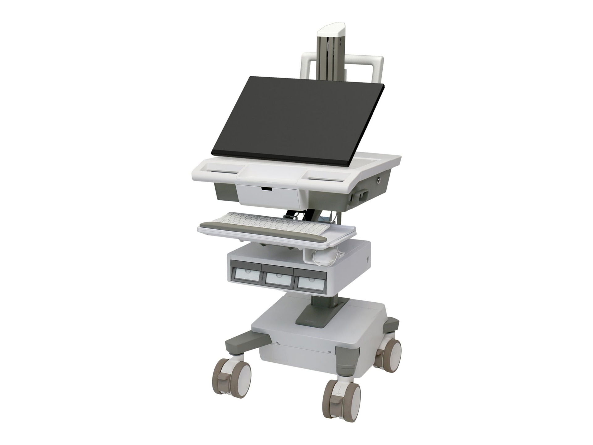 Ergotron Mosaic cart - Electric Lift - for LCD display / keyboard / mouse /