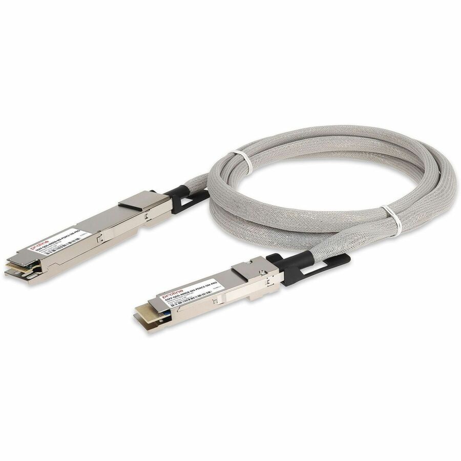 Proline Mellanox Compatible TAA 400GBase-CU OSFP to QSFP-DD Direct Attach C