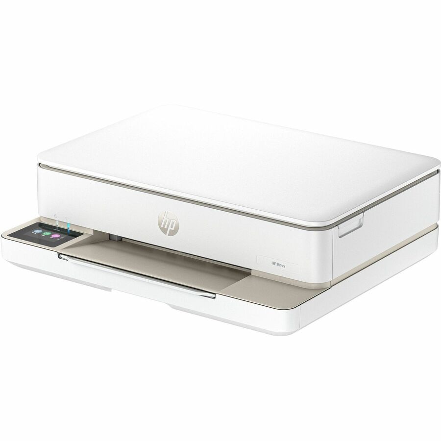 HP Envy 6155 Wired & Wireless Inkjet Multifunction Printer - Color - White/