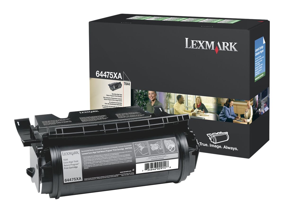 Lexmark GSA T644 Extra Hi-Yield Black Print Cartridge