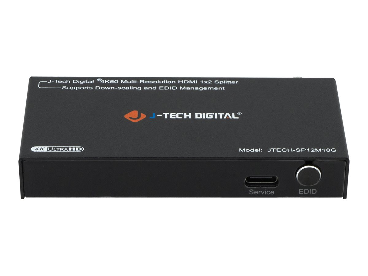 J-Tech Digital JTECH-SP12M18G - video/audio splitter