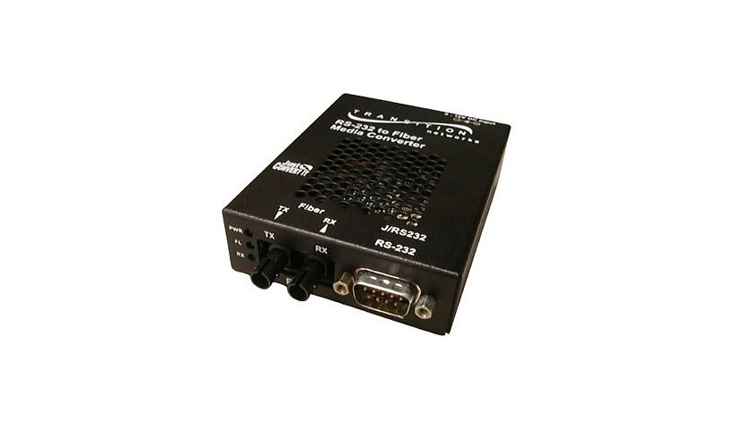 Transition Networks DB-9 ”Just Convert-IT” serial to Fiber Media Converter