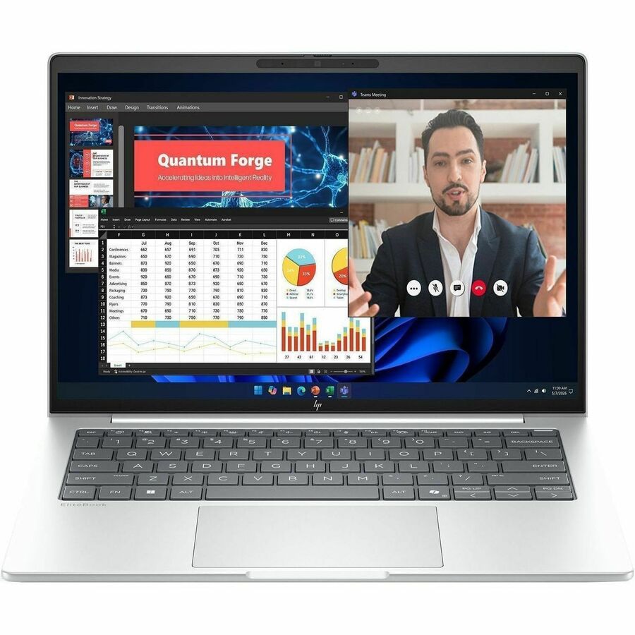 HP EliteBook 8 G2i 14" Copilot+ PC Notebook - WUXGA - Intel Core Ultra 7 Se