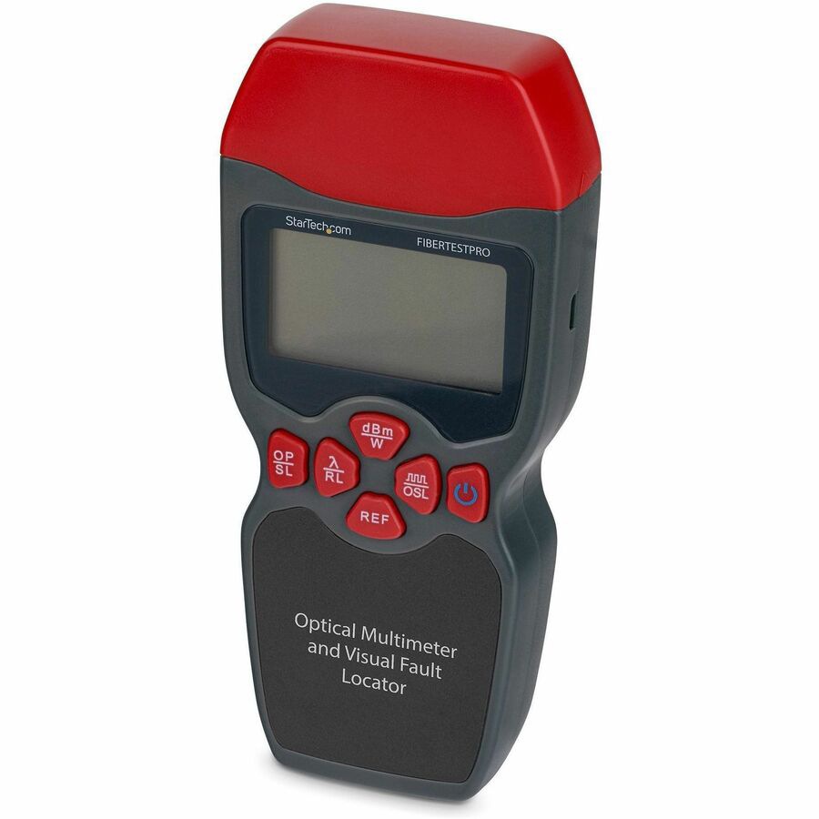 StarTech Fiber Optic Cable Tester, Multi-function Optical Fiber Tester, Lig