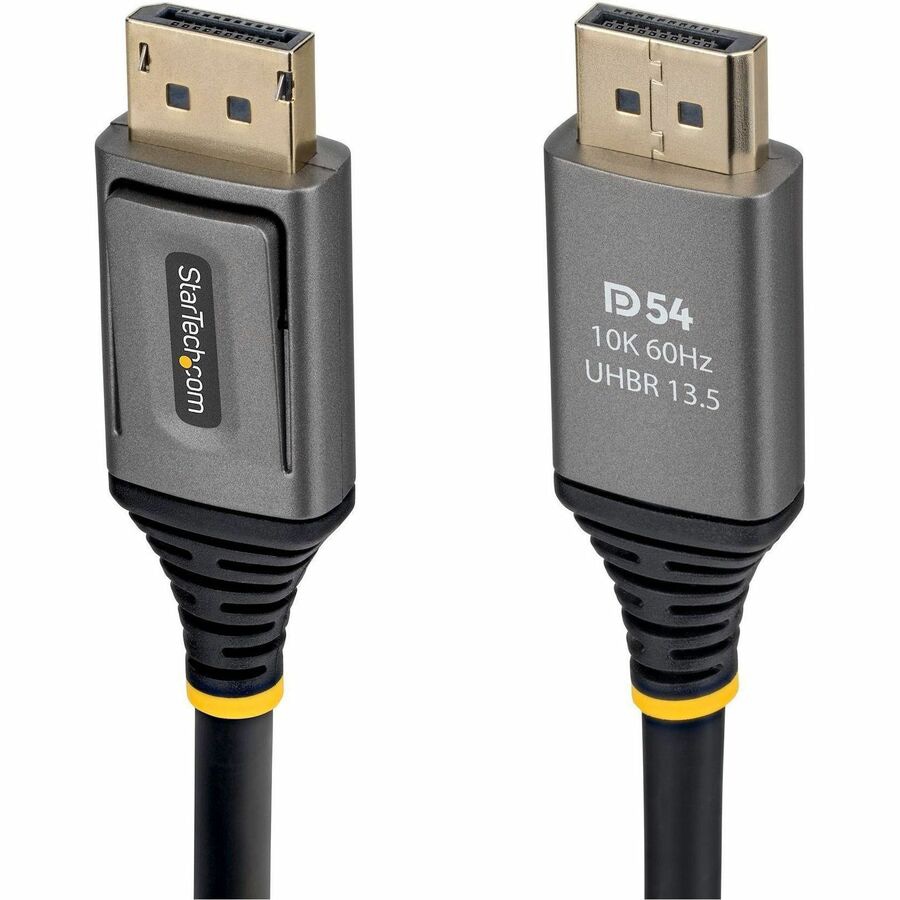 StarTech 3ft DisplayPort 2.1 Cable, VESA Certified DP54 DisplayPort Cable, 8K 60Hz, 4K 240Hz w/DSC 1.2a, DP 2.1 Cord