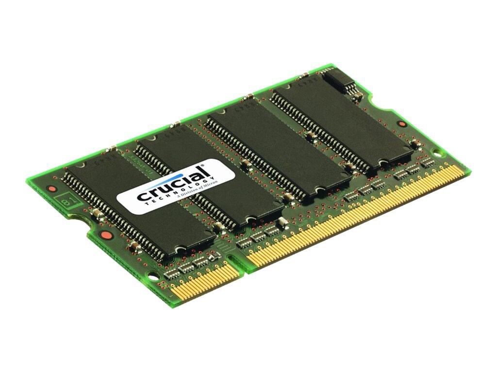 Crucial memory - 1GB - SO DIMM 200-pin - DDR II