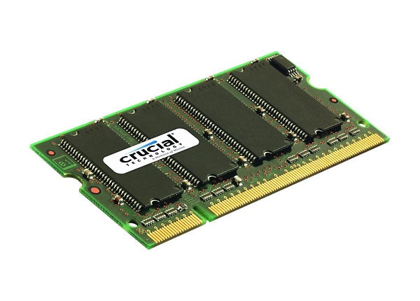 Crucial memory - 1GB - SO DIMM 200-pin - DDR II