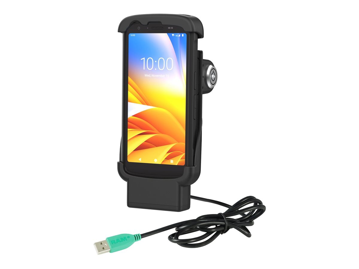 RAM - handheld docking cradle - powered