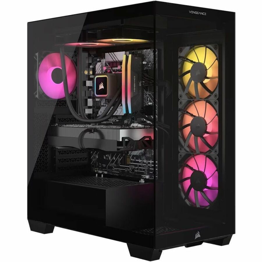 VENGEANCE a7500 Gaming PC: AMD Ryzen 7 9800X3D, GeForce RTX 5080, 32GB DDR5, 2TB SSD, Win11 Home