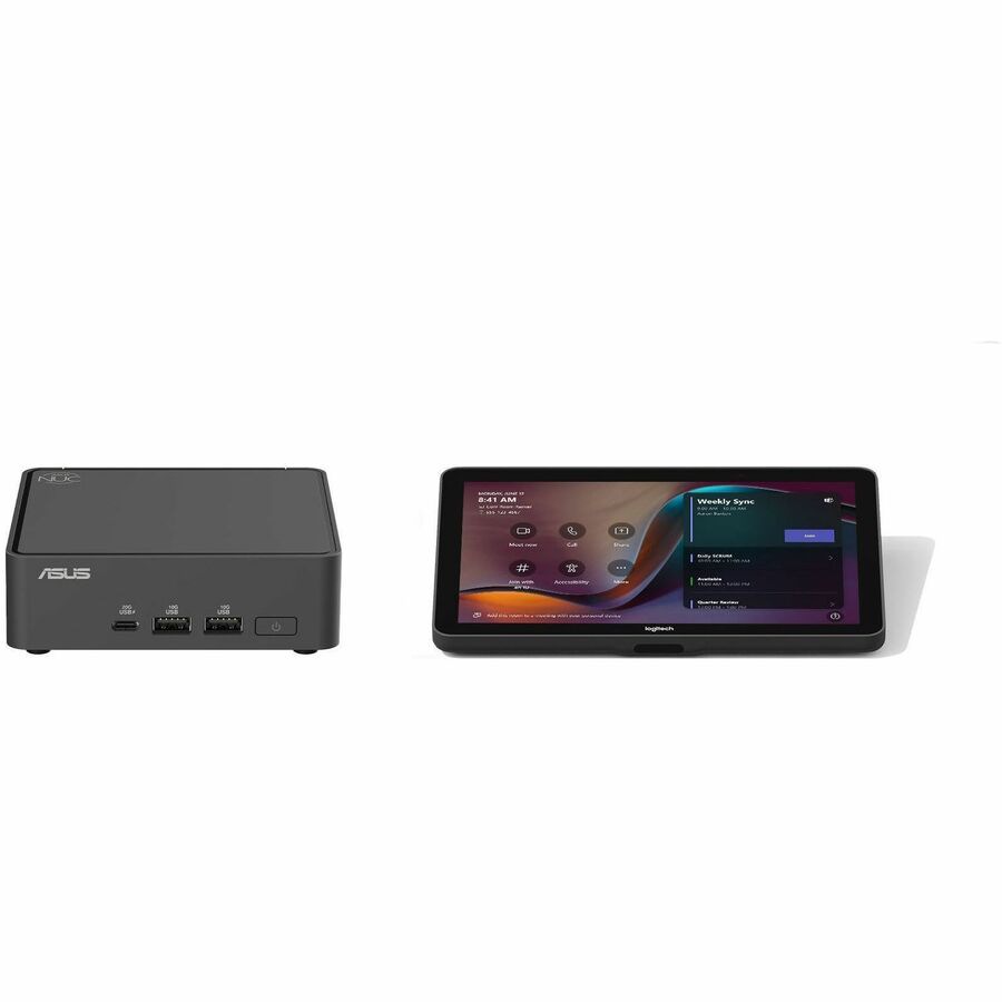 Logitech BASE Microsoft Teams Rooms (no AV) with Tap + ASUS NUC