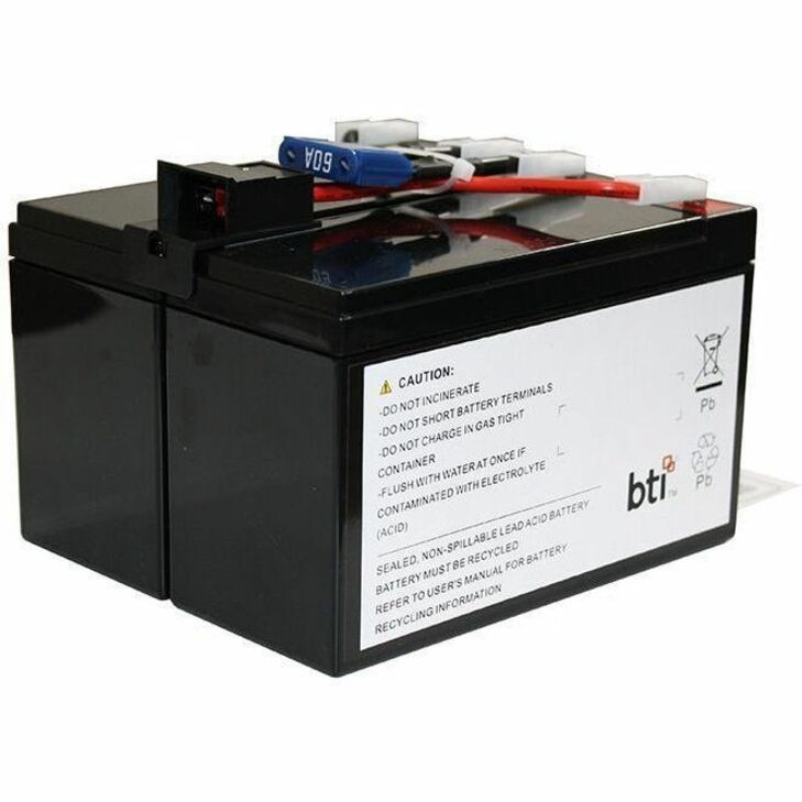 BTI RBC48-SLA48-TAA 12V 2-CELL LEAD ACID UPS BATTERY REPLACES RBC48 (TAA-Co