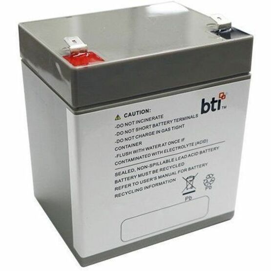 BTI RBC45-SLA45-TAA 12V 1-CELL LEAD ACID UPS BATTERY REPLACES RBC45 (TAA-Co