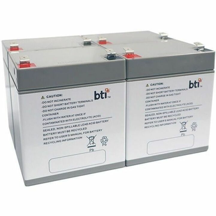 BTI SP12-5-T2-4PK-TAA 12V 5.5AH 1-CELL T2/F2 SEALED LEAD ACID BATTERY (PACK