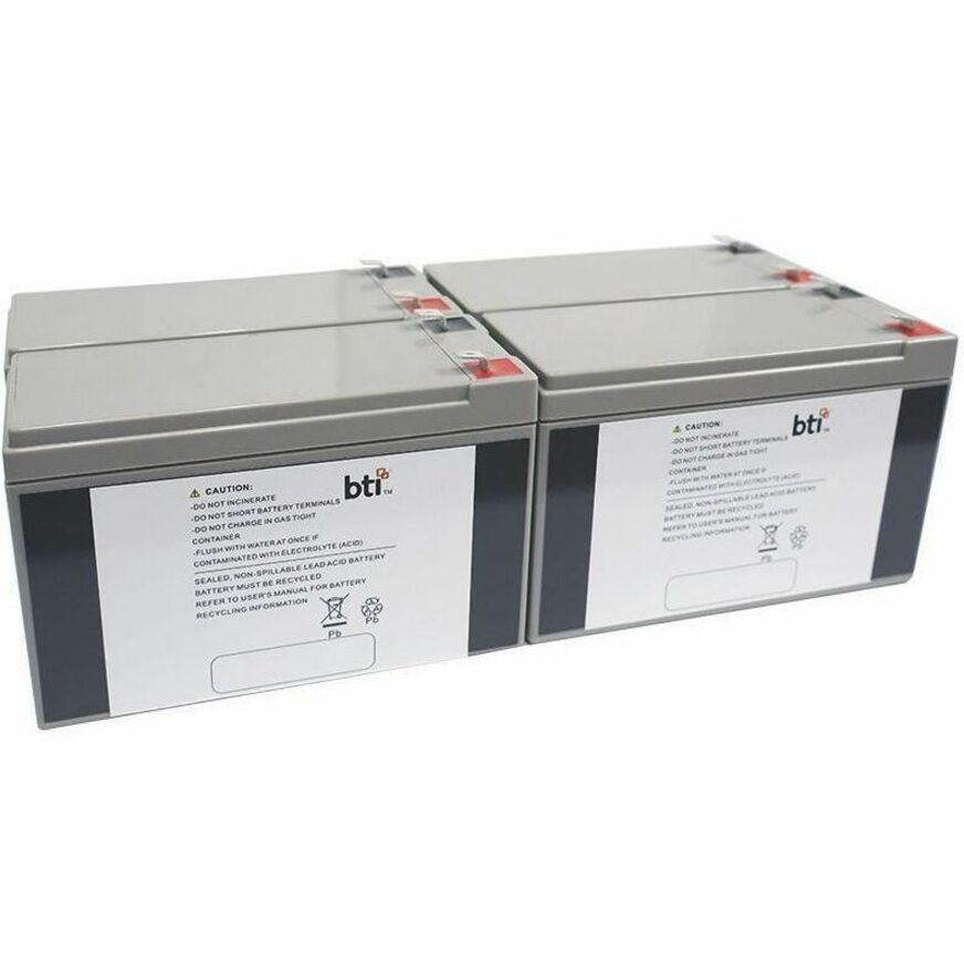 BTI SP12-9-T2-4PK-TAA 12V 4-CELL LEAD ACID UPS BATTERY REPLACES SP12-9-T2-4