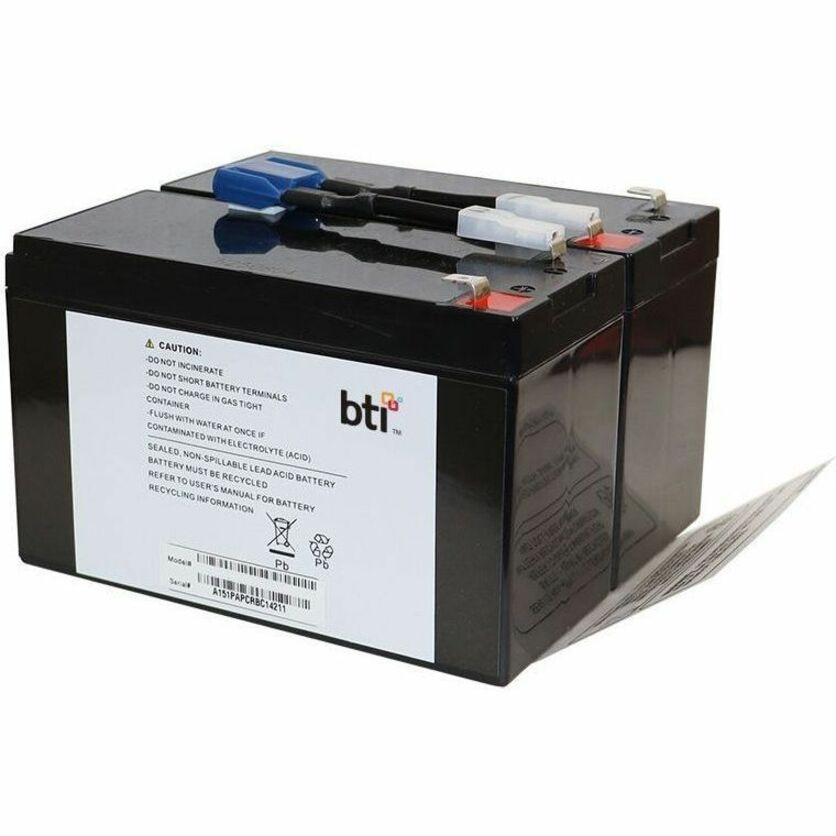 BTI RBC9-SLA9-TAA 12V 2-CELL LEAD ACID UPS BATTERY REPLACES RBC9 (TAA-Compl