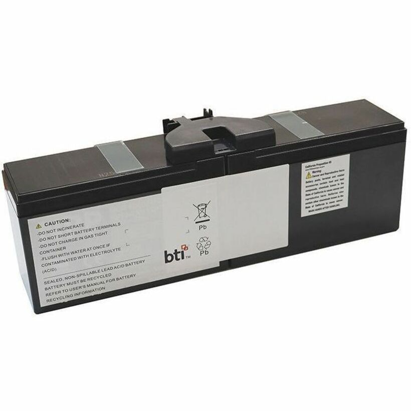 BTI APCRBC163-TAA 12V 2-CELL LEAD ACID UPS BATTERY REPLACES APCRBC163, RBC1