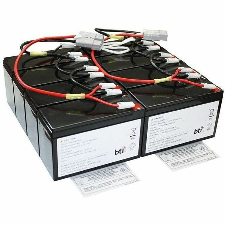 BTI RBC12-SLA12-TAA 12V 8-CELL LEAD ACID UPS BATTERY REPLACES RBC12 (TAA-Co