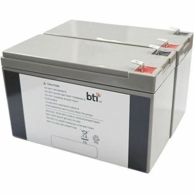 BTI RB1270X2C-TAA 12V 2-CELL LEAD ACID UPS BATTERY REPLACES RB1270X2C (TAA-