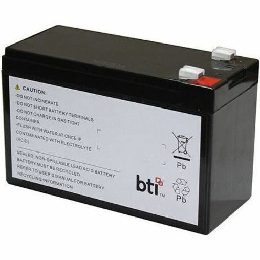 BTI APCRBC175-TAA 12V 1-CELL LEAD ACID UPS BATTERY REPLACES APCRBC175, RBC1