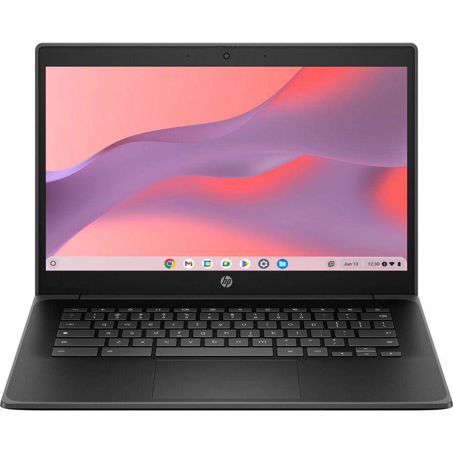 HP Fortis G1i 14" Chromebook - HD - Intel N-Series N150 - 4 GB - 64 GB Flash Memory - English Keyboard - Jet Black -