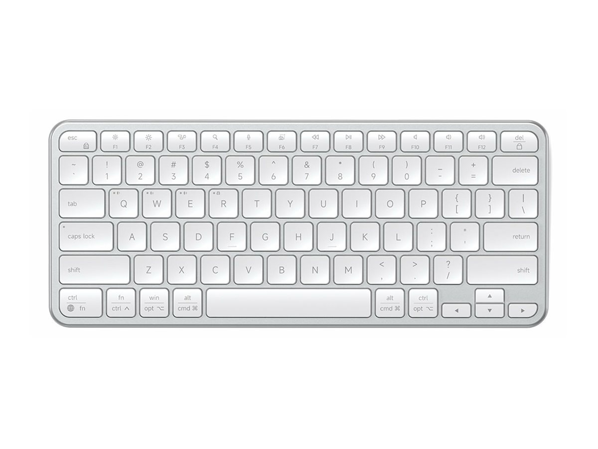 Satechi Slim EX1 - keyboard - QWERTY - US - silver Input Device
