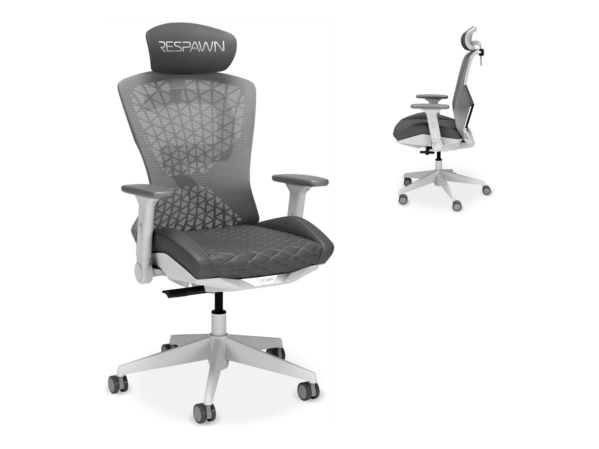 RESPAWN SPIRE - gaming chair - mesh - ghost