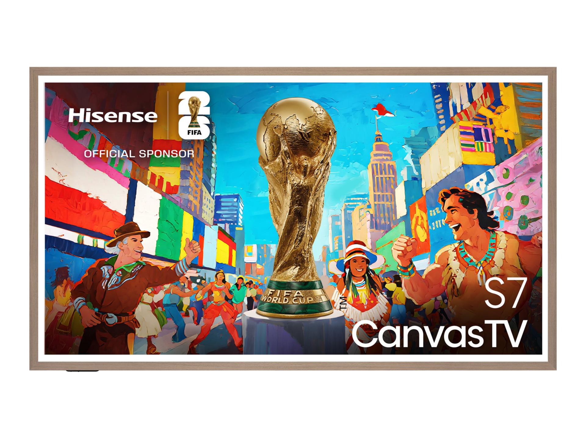 Hisense CanvasTV 55S7N S7N Series - 55" LED-backlit LCD TV - QLED - 4K