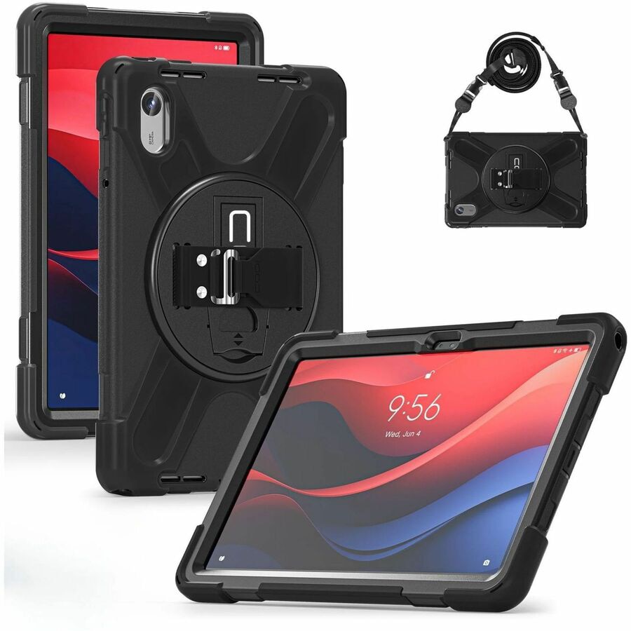 CODi Rugged Case for Lenovo Tab M11 / K11 (2024-2025) - 360Â° Protection with Kickstand, Hand Strap & Shoulder Strap