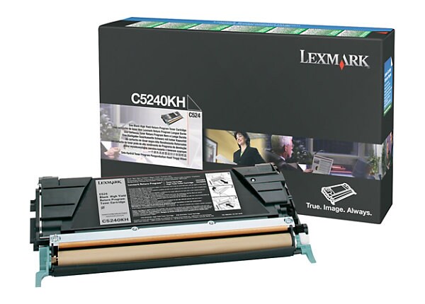 Lexmark Return Program C5240 Hi-Yield Black Toner Cartridge
